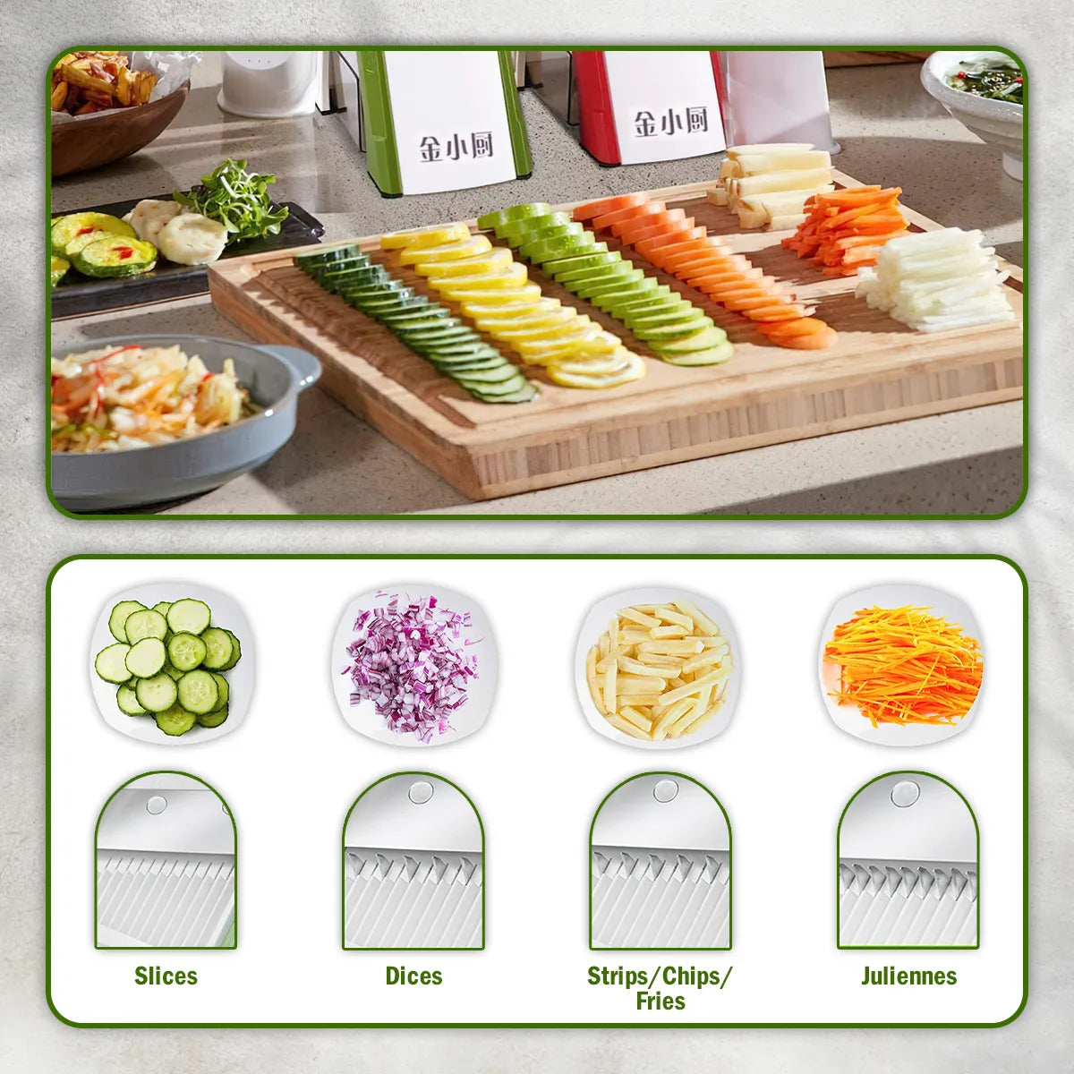 5 In 1 Vegetable Cutter Chopper-Vertical Vegetable Cutter š„